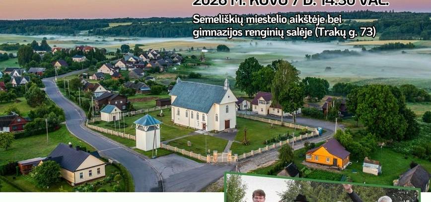 Semeliškės mažoji kultūros sostinė 2026 | Atidarymas