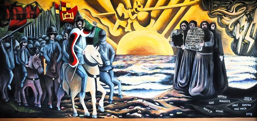 The project "On the Paths of Vytautas the Great" initiated by students was implemented at Vievis Gymnasium.