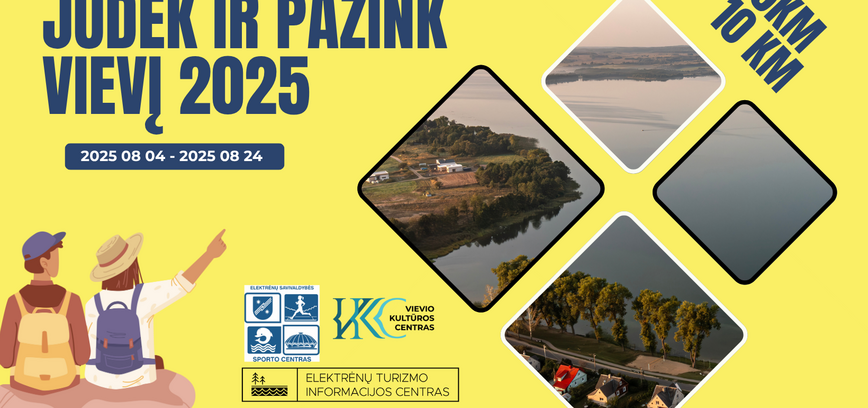 Judėk ir Pažink Vievį 2025