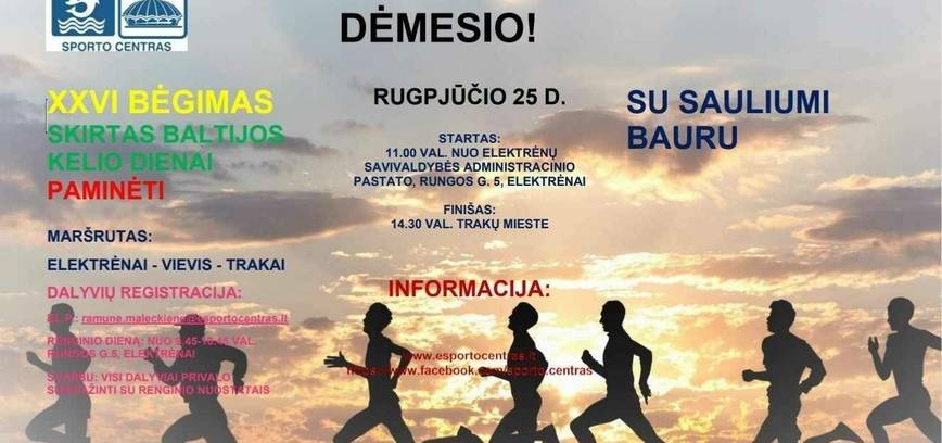 Bėgimas su Sauliumi Bauru
