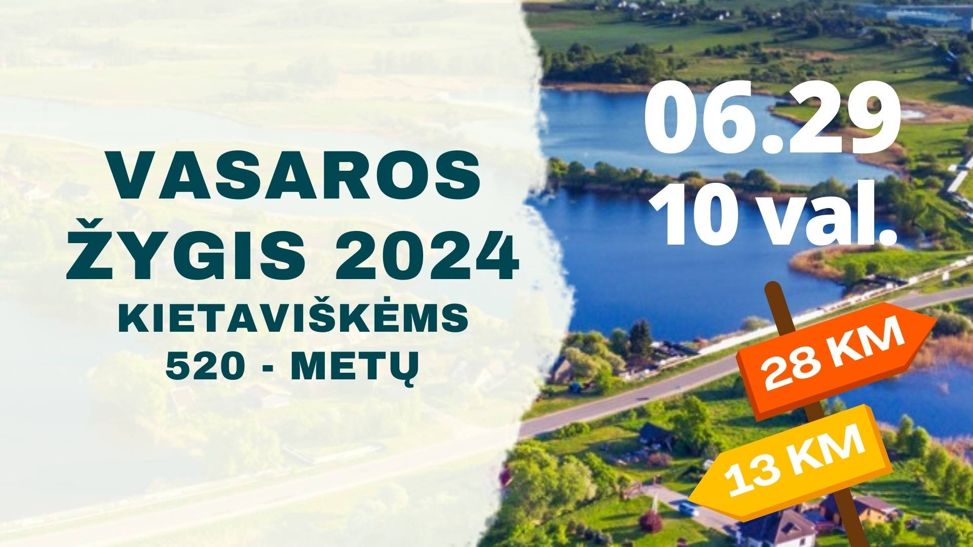 Vasaros žygis 2024 | Kietaviškėms 520 metų 30 min.  · 