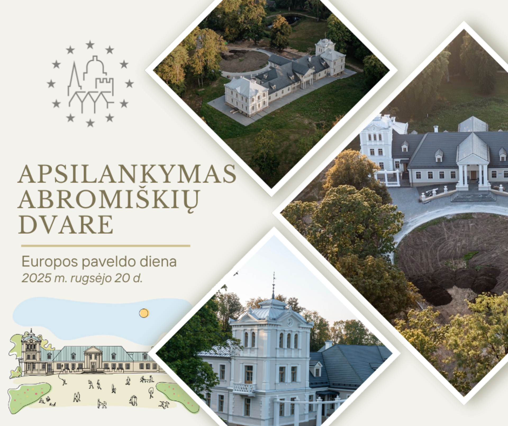 Apsilankymas Abromiškių dvare | Europos paveldo dienos 2025