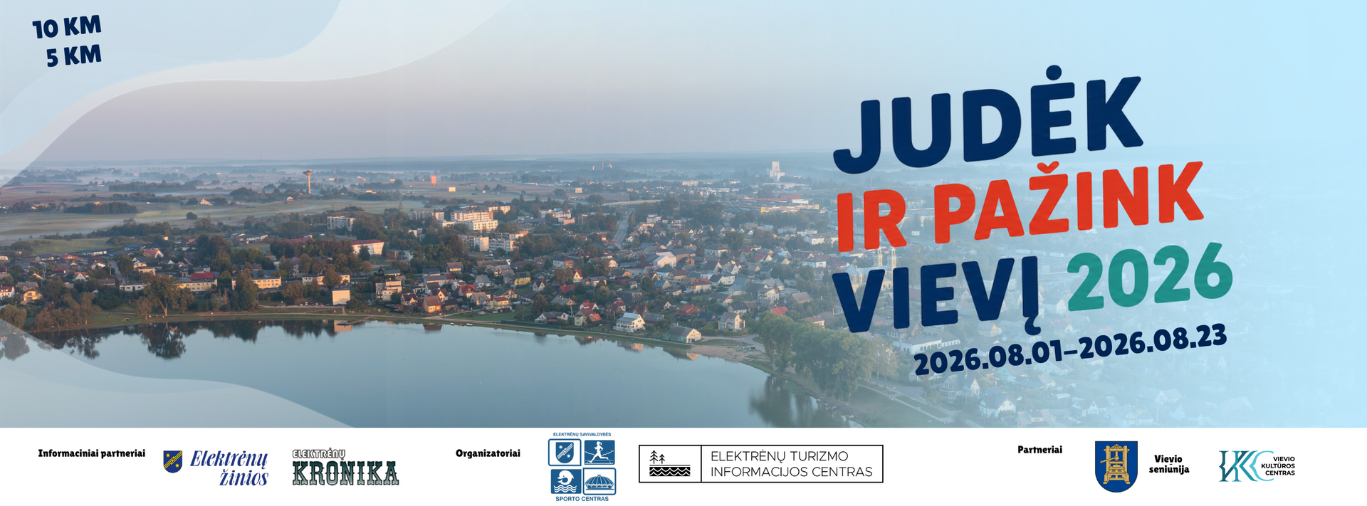 Judėk ir pažink Vievį 2026