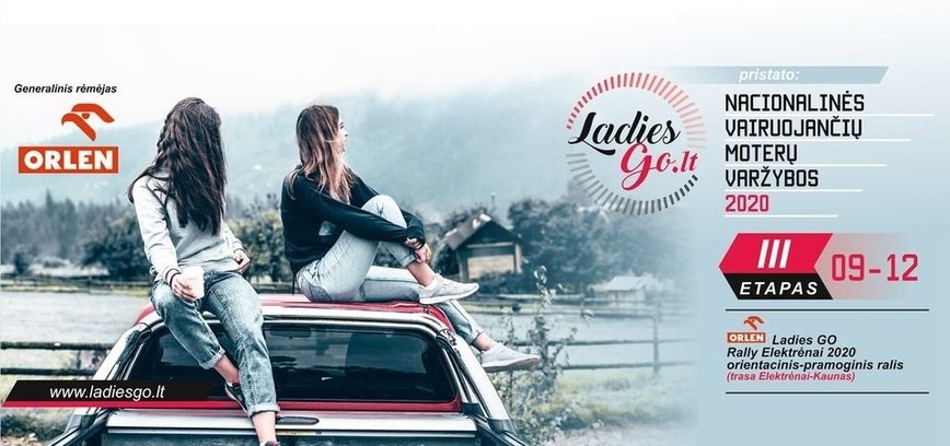 ORLEN Ladies GO Rally Elektrėnai 2020 orientac.-pramog. ralis