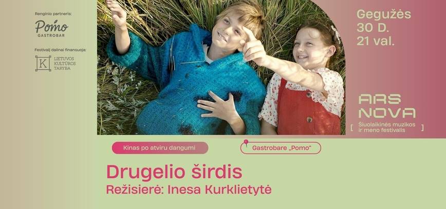 Drugelio širdis: kinas po atviru dangumi Elektrėnuose | FESTIVALIS ARS NOVA