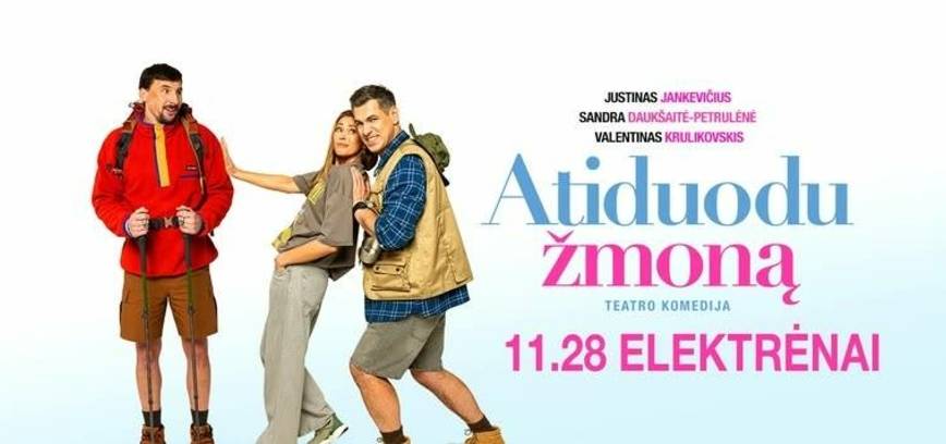 PREMJERA! Spektaklis ATIDUODU ŽMONĄ | ELEKTRĖNAI