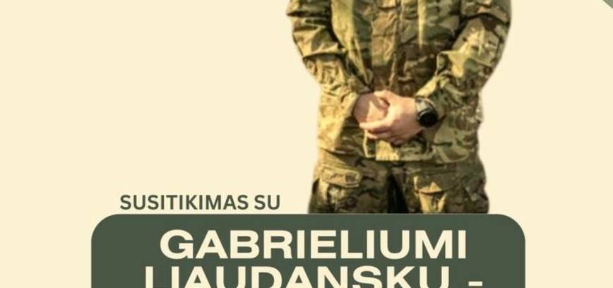 Susitikimas su Gabrieliu Liaudansku- Svaru | Kietaviškės