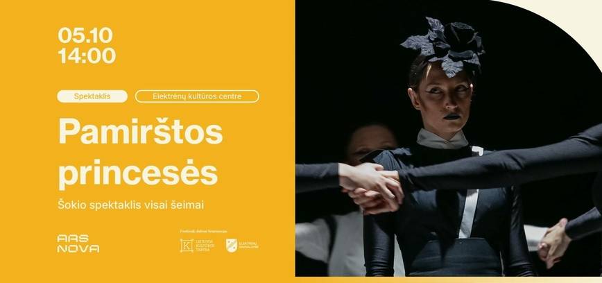 Šeiko šokio teatro spektaklis visai šeimai „Pamirštos princesės“ ELEKTRĖNUOSE (nemokamai)
