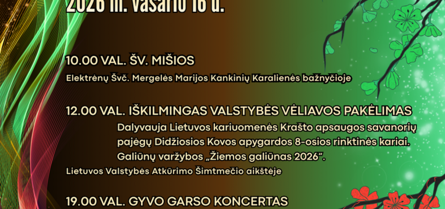 Lietuvos valstybės atkūrimo diena