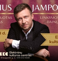 Marius Jampolskis theatrical concert in Elektrėnai!