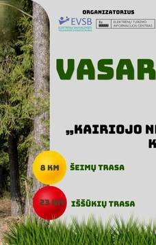 Vasaros žygį „Kairiojo Neries kranto nuotykiai“ 2026