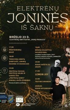 ELEKTRĖNŲ JONINĖS „IŠ ŠAKNŲ“ 