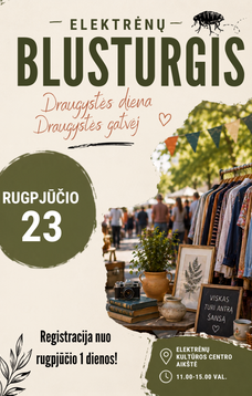 Elektrėnų blusturgis „Draugystės diena Draugystės gatvėj“