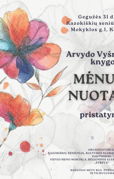 Arvydo Vyšniausko knygos pristatymas ,,Mėnulio nuotaka" 