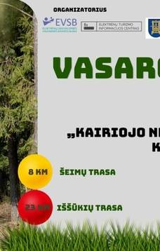 Vasaros žygį „Kairiojo Neries kranto nuotykiai“ 2026