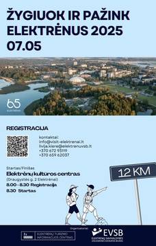 Žygiuok ir pažink Elektrėnus 2025
