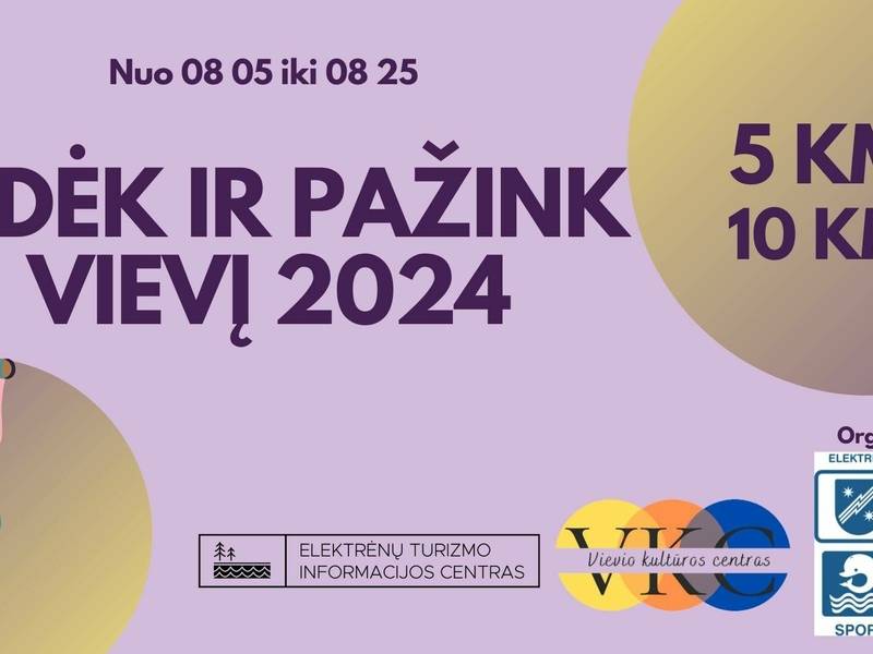 Get moving and get to know Vievis 2024 