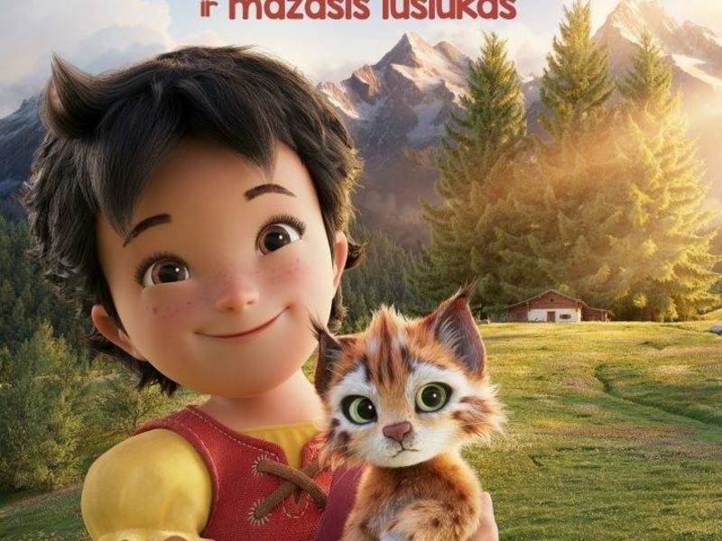 Heidi ir mažasis lūšiukas | Animacinis kino filmas 