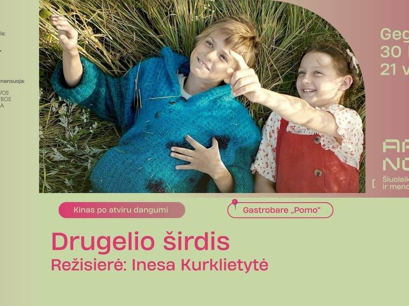 Drugelio širdis: kinas po atviru dangumi Elektrėnuose | FESTIVALIS ARS NOVA