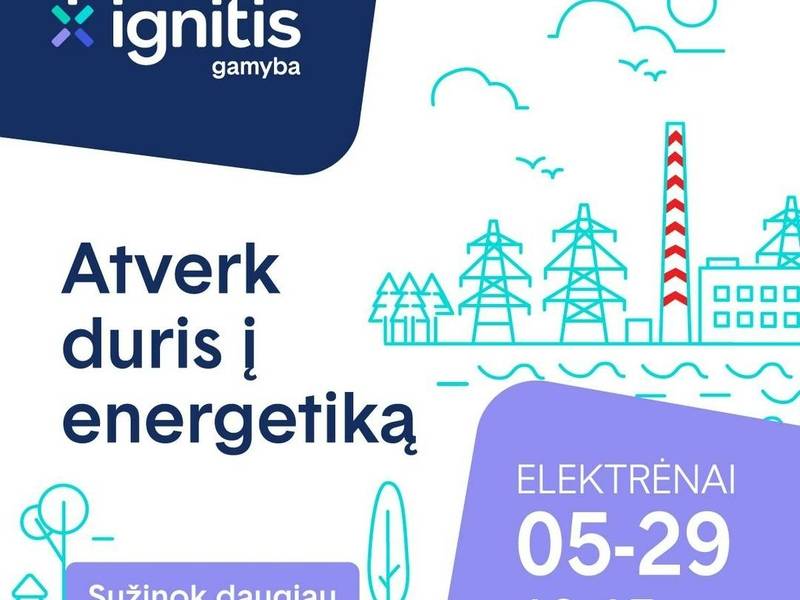 "Ignitis gamyba" open house event