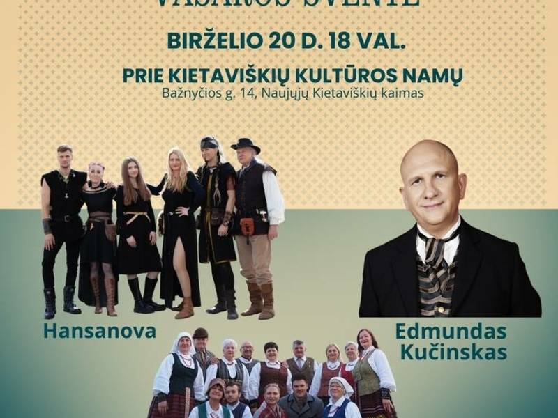Kietaviškių seniūnijos vasaros šventė 