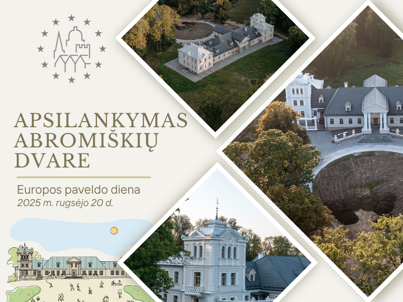 Visit to the Abromiškės Manor | European Heritage Days