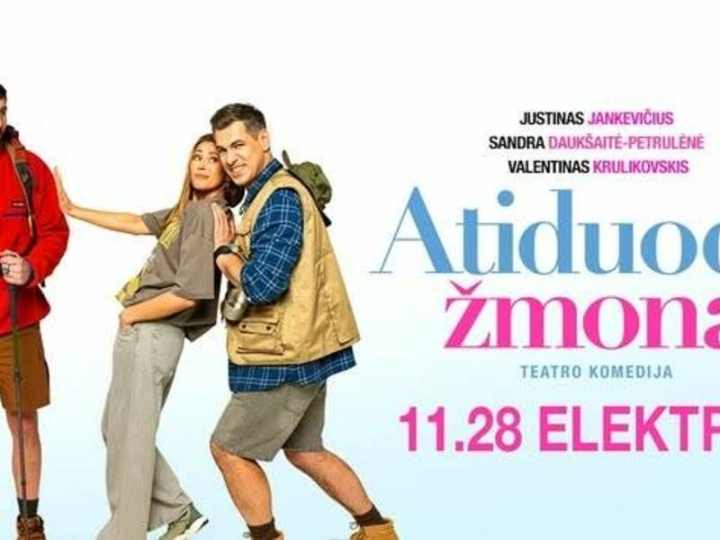 PREMJERA! Spektaklis ATIDUODU ŽMONĄ | ELEKTRĖNAI