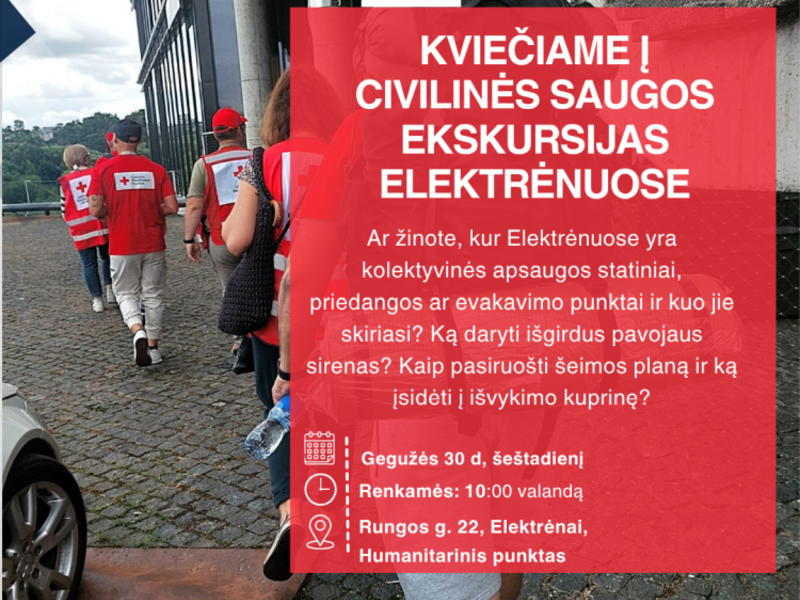 Civil Protection Tour in Elektrėnai