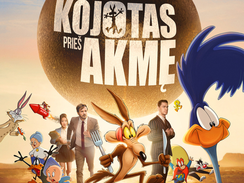 Kojotas prieš AKMĘ | Animacinis kino filmas