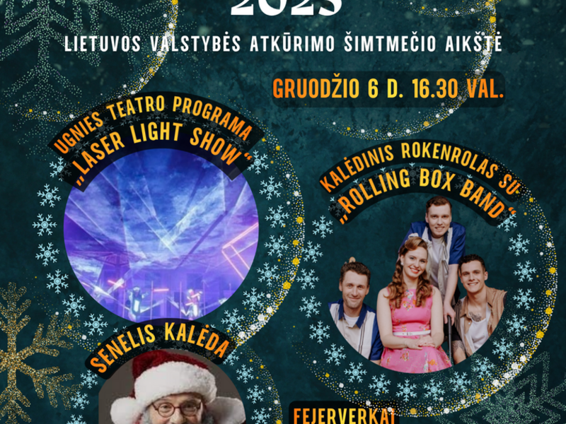 Christmas Tree Lighting Ceremony | Elektrėnai 2025