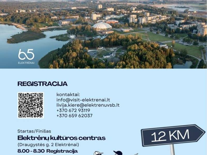 Žygiuok ir pažink Elektrėnus 2025
