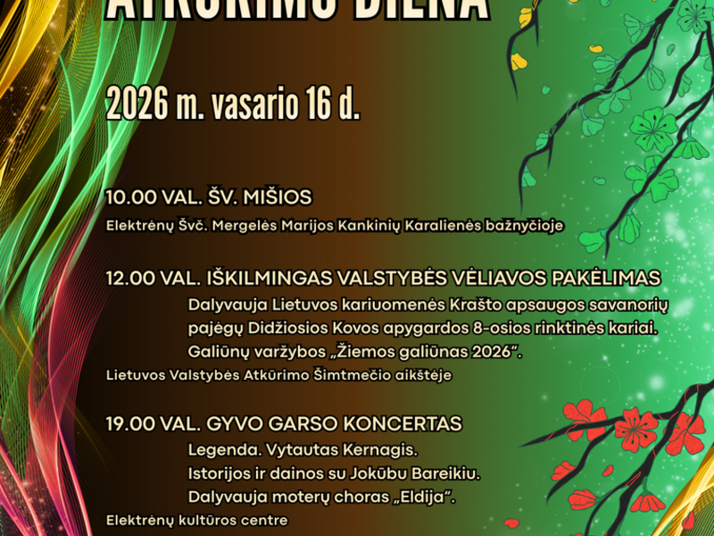 Lietuvos valstybės atkūrimo diena